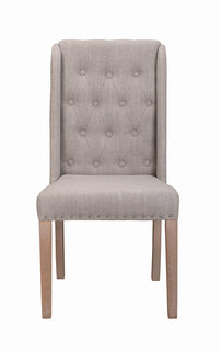 Стул baldwin beige (mak-interior) серый 65x102x62 см.