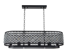 Люстра klaris l1000 (mak-interior) черный 100x100 см.