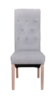 Стул layton light gray (mak-interior) серый 55x108x62 см.