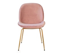 Стул scoop pink (mak-interior) розовый 60x85x50 см.