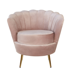 Кресло pearl pink (mak-interior) розовый 85x75x75 см.