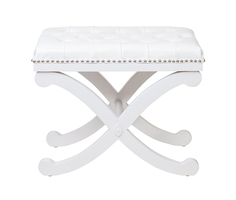 Банкетка x-bench-w (mak-interior) белый 61x50x39 см.