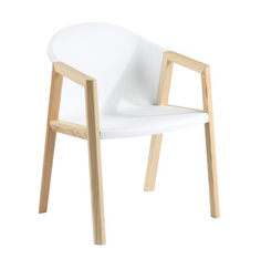 Стул milosh tendence (milosh) белый 61x79x56 см.