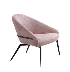 Кресло milosh tendence (milosh) розовый 74x73x88 см.