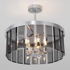 Люстра на штанге eclipse 1 (bogates) серый 45 см. Bogates