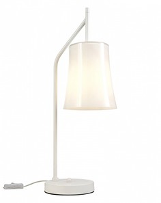 Настольная лампа декоративная sigma (favourite) белый 16x55x21 см.