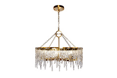 люстра tiara 80*63 (garda decor) прозрачный 63 см.