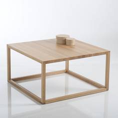 Столик журнальный crueso (laredoute) бежевый 80x43x80 см.