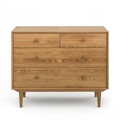 Комод quilda (laredoute) коричневый 100x80x40 см.