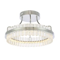 Светильник потолочный cherio (st luce) серебристый 28 см.