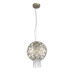 Люстра подвесная dolcima (st luce) бежевый 30 см.