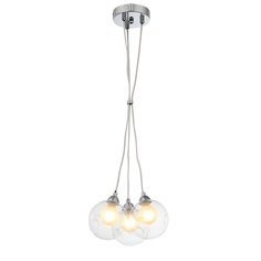 Светильник подвесной dualita (st luce) серебристый 110 см.