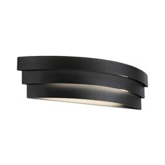 Светильник настенный grecci (st luce) черный 30x8x7 см.