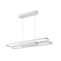 Светодиодный подвесной светильник style 100*80 белый (moderli) белый 80x100x30 см.