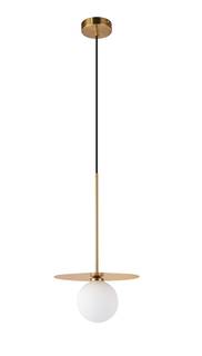 Подвесной светильник scrumbel 120*25 золотой (moderli) золотой 25x120x25 см.