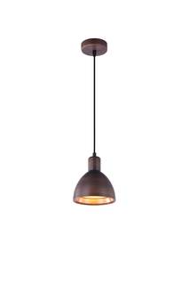 Подвесной светильник irene коричневый (moderli) коричневый 120 см.