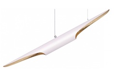 Подвесной светильник whitney (odeon light) белый 8x180x90 см.