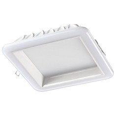 Встраиваемый светильник joia (novotech) белый 22x22 см.