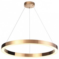 Подвесной светильник brizzi (odeon light) золотой 100 см.