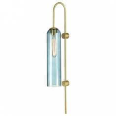 Бра vosti (odeon light) голубой 10x70x19 см.