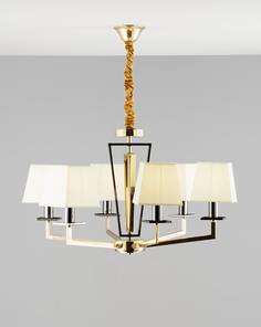 Люстра подвесная anna (moderli) золотой 100 см.