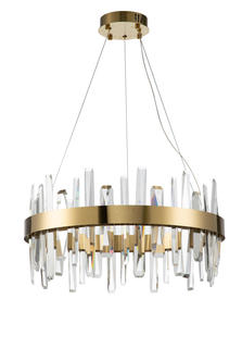 Люстра подвесная emanuel (moderli) золотой 130 см.