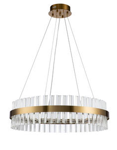 Люстра подвесная samanta (moderli) золотой 120 см.