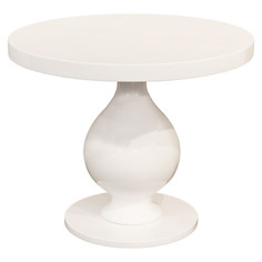 Приставной столик palermo (fratelli barri) белый 50 см.