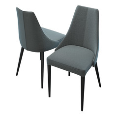 Стул menorca (mod interiors) серый 50x92x58 см.