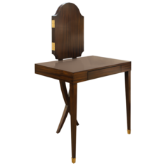 Столик mestre (fratelli barri) коричневый 80x135x50 см.
