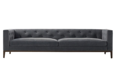Диван italia tufted sofa” (idealbeds) мультиколор 240x70x95 см.