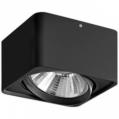 Накладной светильник monocco (lightstar) черный 14x9x14 см.