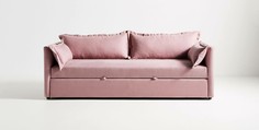 Диван borking (idealbeds) розовый 216x69x90 см.
