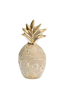 Статуэтка ананас (garda decor) золотой 10x21x7 см.