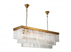 Подвесная люстра triumph (ilamp) бронзовый 55 см.