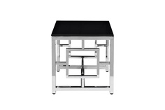 Стол журнальный (garda decor) черный 50x53x50 см.