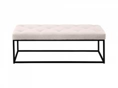 Банкетка loft (ogogo) белый 126x44x47 см.