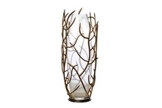 Ваза в ветках (garda decor) белый 23x66x23 см.