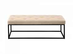 Банкетка loft (ogogo) бежевый 126x4x47 см.
