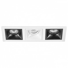 Встраиваемый светильник domino (lightstar) белый 31x11 см.