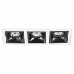 Встраиваемый светильник domino (lightstar) белый 31x11 см.