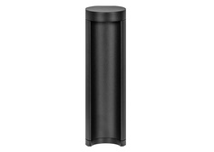 Наземный низкий светильник paletto (lightstar) черный 30 см.