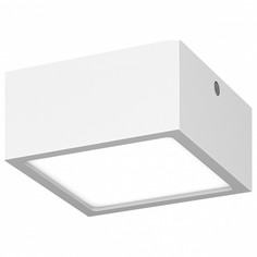 Накладной светильник zolla quad led-sq (lightstar) белый 11x6x11 см.