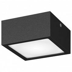 Накладной светильник zolla quad led-sq (lightstar) черный 11x6x11 см.