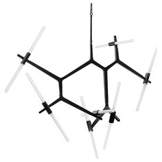 Подвесная люстра struttura (lightstar) черный 268 см.