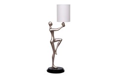 Лампа высокая весталка (garda decor) белый 36x105x25 см.