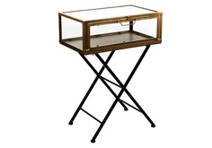 Столик-шкатулка (glasar) золотой 57.5x80.5x41.0 см. ГЛАСАР