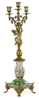 Подсвечник (glasar) бронзовый 15.0x61.0x15.0 см. ГЛАСАР