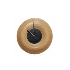 Часы настенные кварцевые clo (montly) коричневый 21x21x5 см.