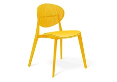 Стул gianni yelow/yelow (r-home) желтый 53x86x56 см.